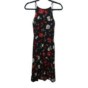 Forever 21 Open-Back Floral Cami Dress Size Medium